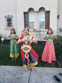 Ananya performing on stage