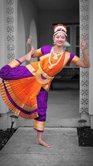 Ananya in a graceful classical dance pose