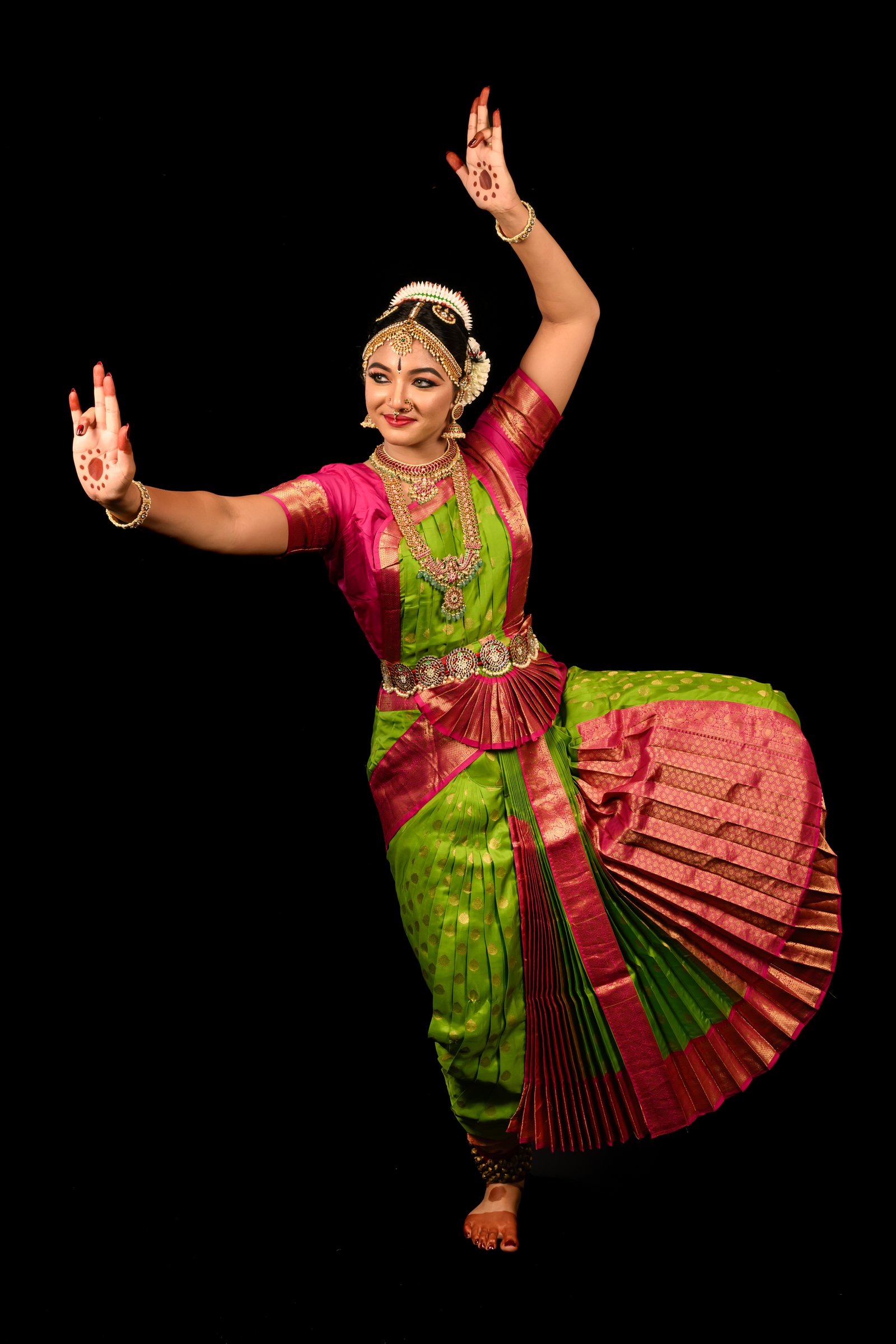 Ananya Bharathanatyam pose