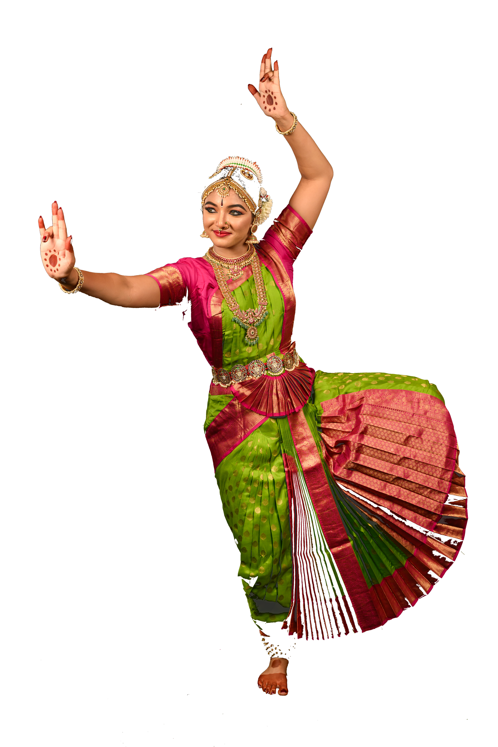 Ananya Bharathanatyam pose